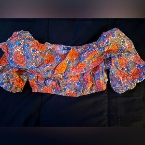 Zara Off the shoulder crop top